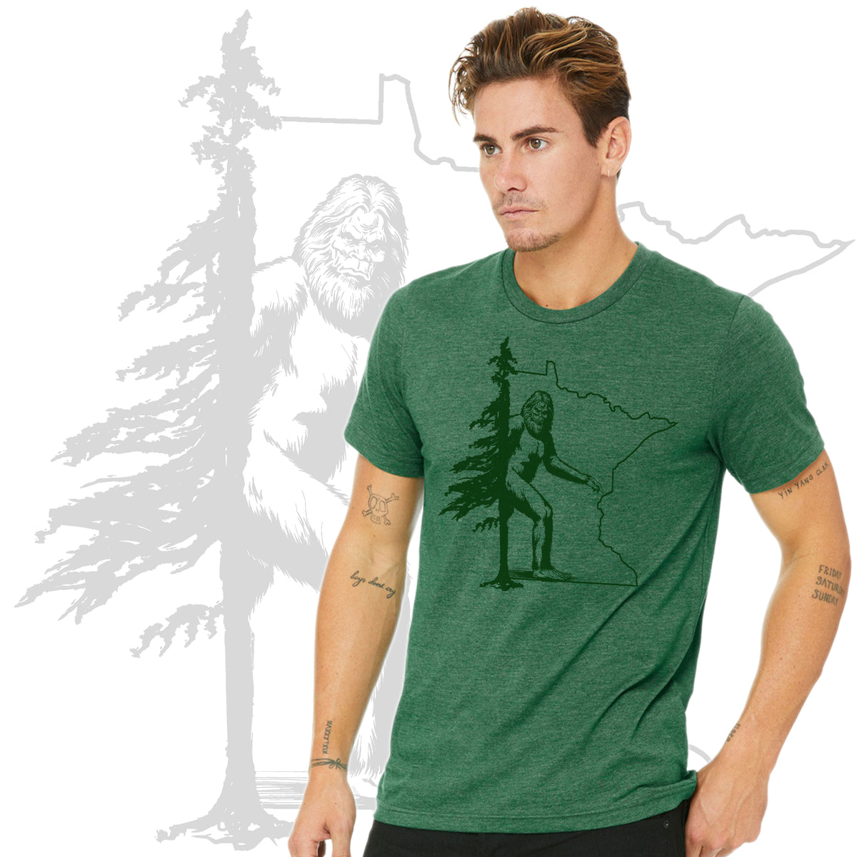 custom bigfoot t shirts