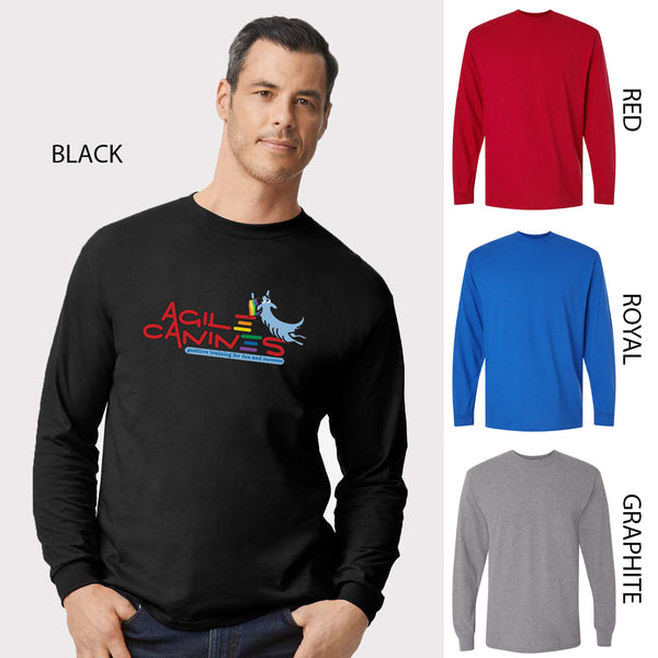 DryBlend 50/50 Long Sleeve Tee #8400