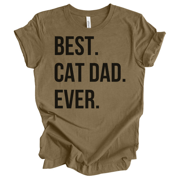 Best Cat Dad Ever T-Shirt