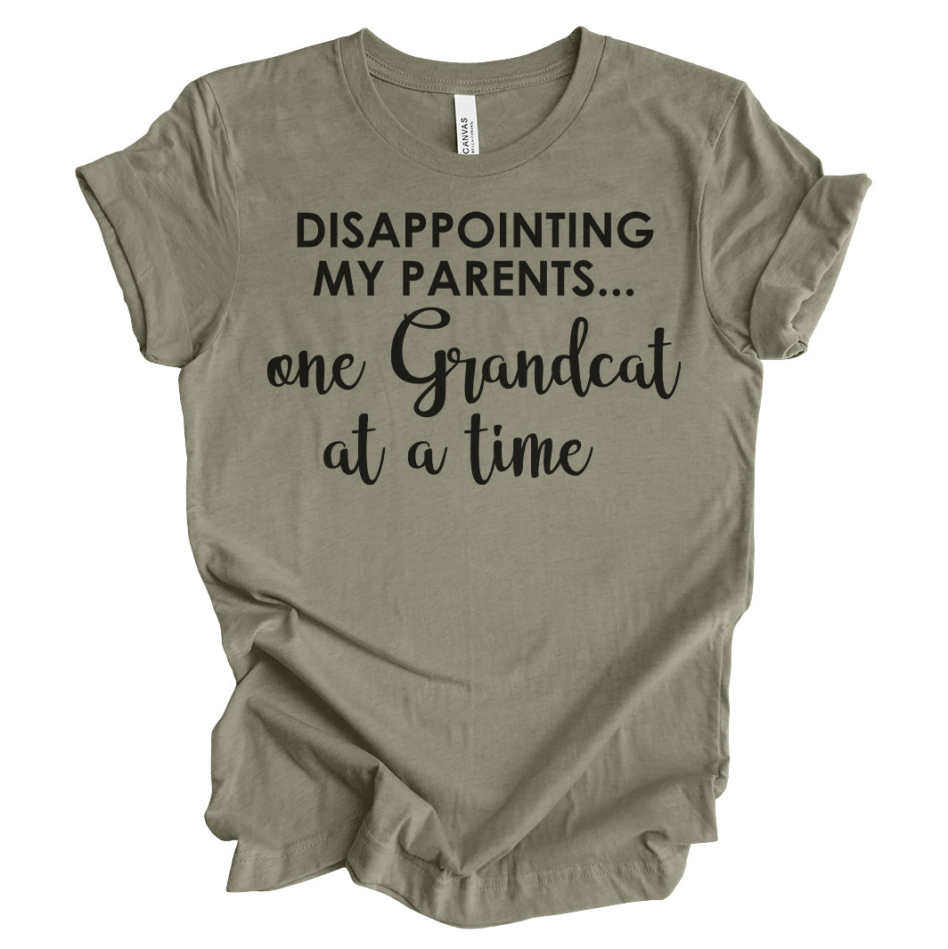 Disappointing My Parents (Cat) T-Shirt