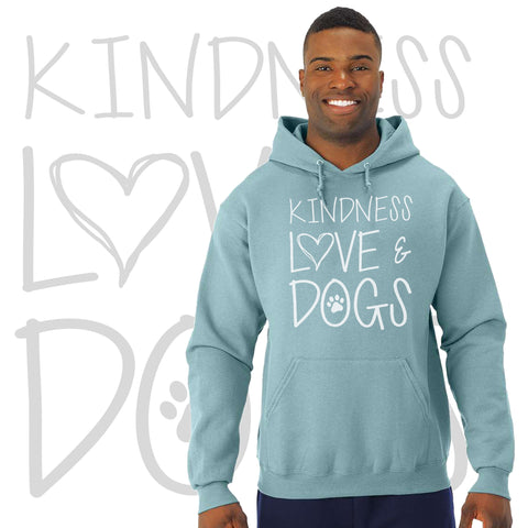 Kindness Love & Dogs Hoodie